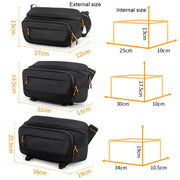 Cwatcun D133 Camera Chest Bag Multi-functional Handheld Slanting Cross Shoulder Camera Casual Bag, Color: Small Black
