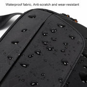 Cwatcun D133 Camera Chest Bag Multi-functional Handheld Slanting Cross Shoulder Camera Casual Bag, Color: Small Black