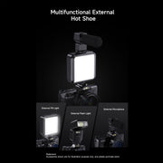 DC-201S 5K/30FPS 3.5-Inch 16X Six-Axis Anti-Shake HD Digital Camera With UV Lens(EU Plug)