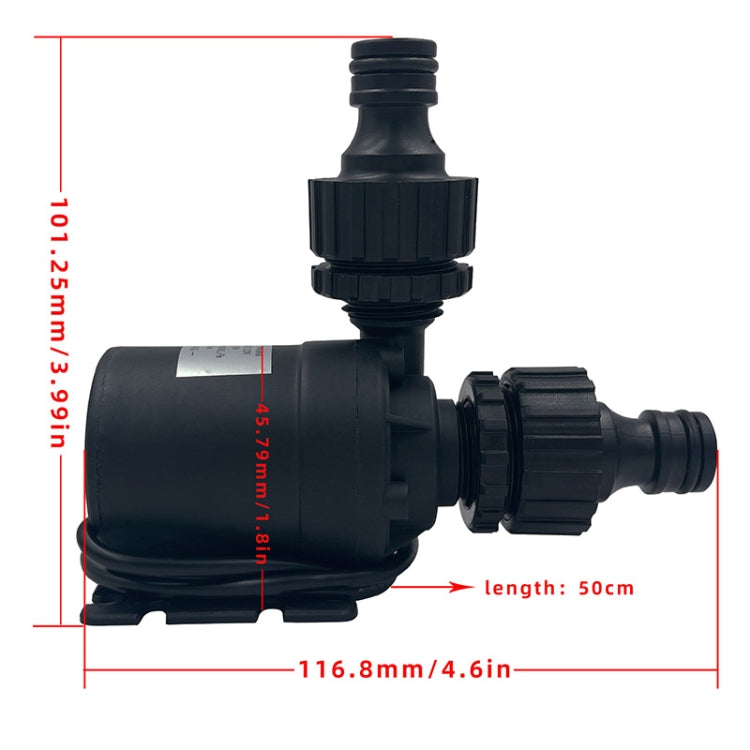 5m Lift Brushless Motor Ceramic Shaft Core Booster Pump, Specifications: DC24V(DC Female Connector)