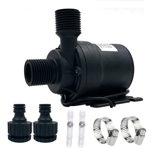 8m Lift Stainless Steel Shaft Core Brushless Motor Booster Pump, Specifications: DC12V(Bare Wire)