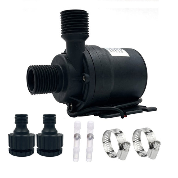 8m Lift Stainless Steel Shaft Core Brushless Motor Booster Pump, Specifications: DC24V(Bare Wire)