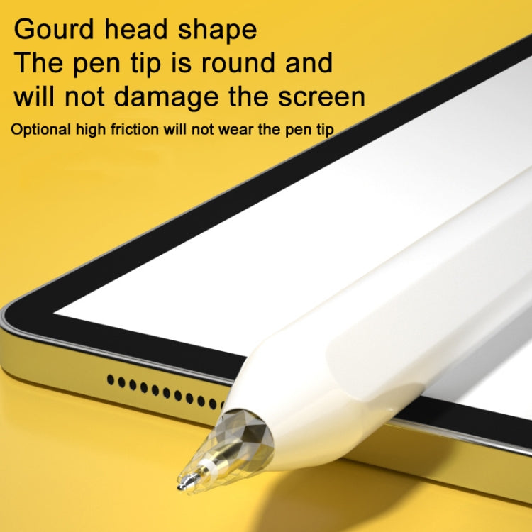 For Apple Pencil 1 / 2 Generation & USB-C Stylus Modified Pen Tip Diamond Crystal Pencil Nib(Transparent) - Pencil Accessories by PMC Jewellery | Online Shopping South Africa | PMC Jewellery | Buy Now Pay Later Mobicred
