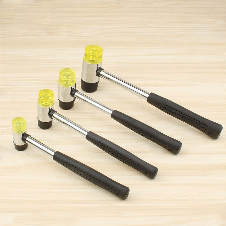 25mm No Bounce Mounting Hammer Handmade DIY Double Face Tap Rubber Hammer - Hammer by PMC TechLife | Online Shopping South Africa | PMC TechLife | Buy Now Pay Later Mobicred