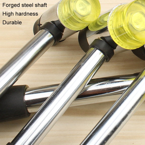 30mm No Bounce Mounting Hammer Handmade DIY Double Face Tap Rubber Hammer