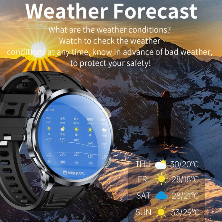 H18 Ultra-Thin Round Ball Screen 1.95 Inch Plug-In Phone Smart Watch 32G(Silver) - Smart Watches by PMC TechLife | Online Shopping South Africa | PMC TechLife | Buy Now Pay Later Mobicred