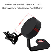 Morfayer Motorcycle Dual Display Intelligent Alarm Power Meter, Model: Voltmeter+Water Temperature Meter(Random Color Delivery)