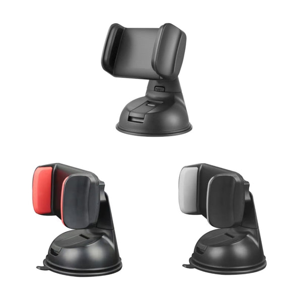 Navigation Car Holder Dashboard Desktop Suction Cup Mobile Phone Holder(All Black)