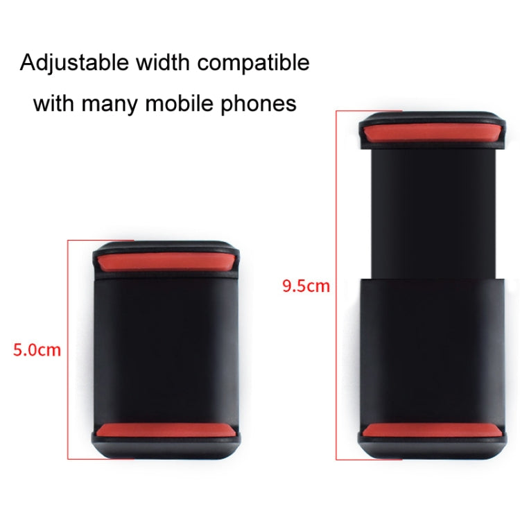 Navigation Car Holder Dashboard Desktop Suction Cup Mobile Phone Holder(Black Red)