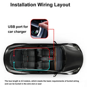 7x17.3cm（16 x 32 LEDs) Car Flexible Display Advertising Screen APP Bluetooth Smart Screen