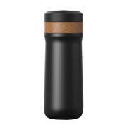 Portable Thermos Tea Brewer Coffee Filter Stainless Steel Carry-On French Press Kettle, Capacity: 320ml