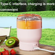 800ml Multifunctional Wireless Portable Juicer Large-capacity Outdoor Juicer(Green)
