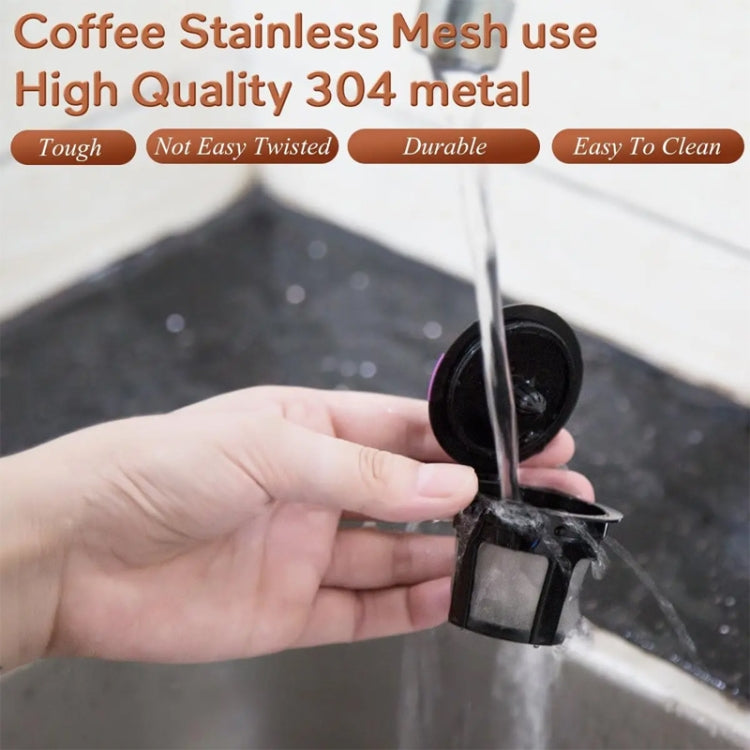 For Keurig Coffee Maker Reusable Mesh Coffee Filter(Purple) - Coffee Tools by PMC TechLife | Online Shopping South Africa | PMC TechLife | Buy Now Pay Later Mobicred