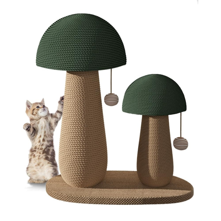 Vertical Sisal Cat Scratching Post Wear-Resistant Cat Interactive Toy, Style: Small Mushroom - Cat Scratch Board by PMC TechLife | Online Shopping South Africa | PMC TechLife | Buy Now Pay Later Mobicred