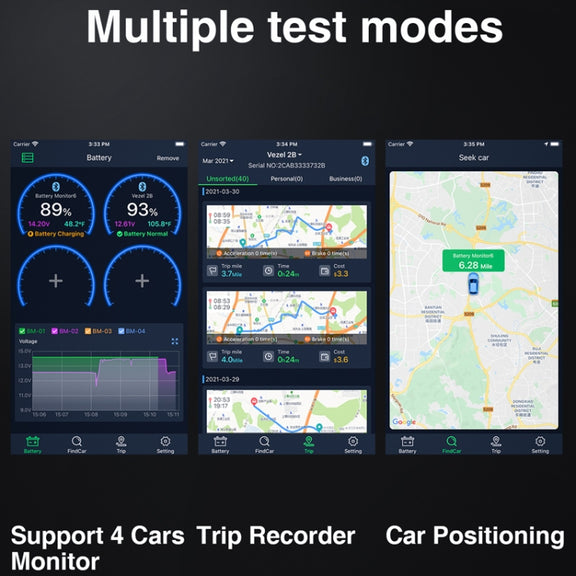 BM6 Car Battery Electricity Testing Instrument Locator