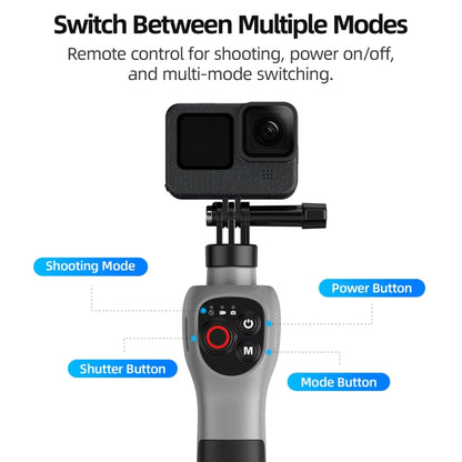 TELESIN 0.85m Underwater Selfie Stick Wireless Remote Control For GoPro HERO12 Black / HERO11 Black / HERO10 Black / HERO9 Black / HERO8 Black - free shipping - PMC Jewellery - Order now!