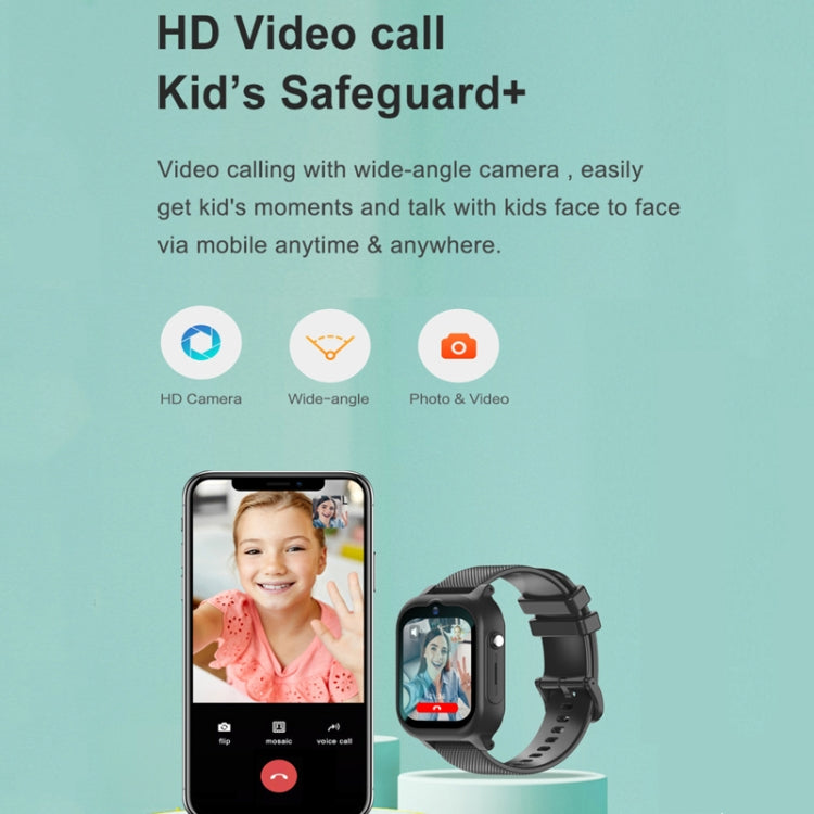 K26H  4G Kids Phone Watch With 1.83-inch Touch Screen Front Camera SOS GPS Location(Black) - Smart Watches by PMC TechLife | Online Shopping South Africa | PMC TechLife | Buy Now Pay Later Mobicred