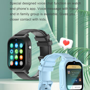 K26H  4G Kids Phone Watch With 1.83-inch Touch Screen Front Camera SOS GPS Location(Pink)