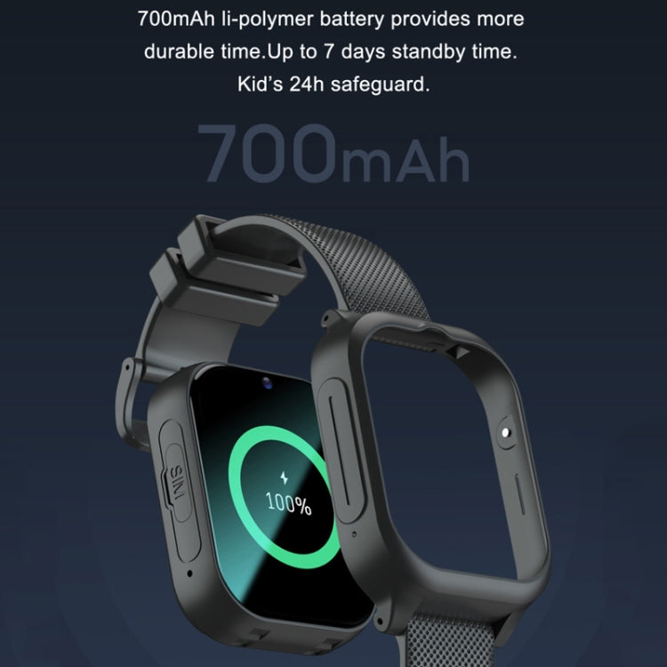 K26H  4G Kids Phone Watch With 1.83-inch Touch Screen Front Camera SOS GPS Location(Pink) - Smart Watches by PMC TechLife | Online Shopping South Africa | PMC TechLife | Buy Now Pay Later Mobicred