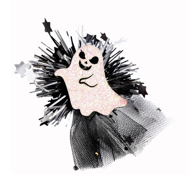 Halloween Hair Clips Hair Accessories Kids Party Dress Up Jewelry, Style: Ghost Chaser
