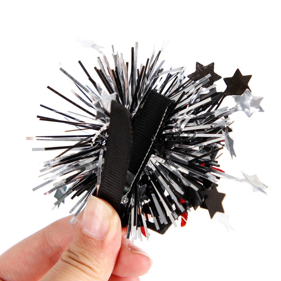 Halloween Hair Clips Hair Accessories Kids Party Dress Up Jewelry, Style: Ghost Open