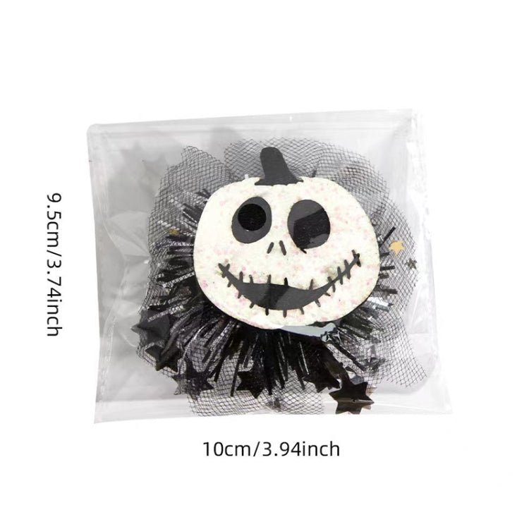 Halloween Hair Clips Hair Accessories Kids Party Dress Up Jewelry, Style: Ghost Open