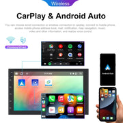 10.1inch Android 13.0 Dual Butt Universal Wireless Carplay Car Navigation Center Control All-In-One Monitor(Standard)