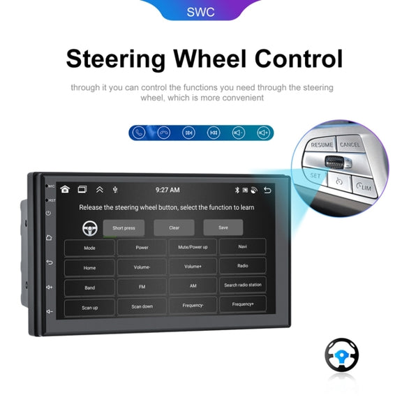 10.1inch Android 13.0 Dual Butt Universal Wireless Carplay Car Navigation Center Control All-In-One Monitor(Standard)