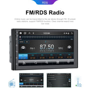 10.1inch Android 13.0 Dual Butt Universal Wireless Carplay Car Navigation Center Control All-In-One Monitor(Standard+AHD Camera)