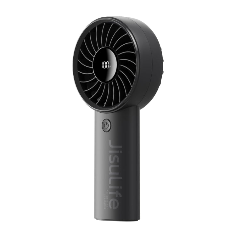 JisuLife Life4 Handheld Portable Small Rechargeable Fan, Battery Capacity: 3600mAh Black - free shipping - PMC Jewellery - Order now!