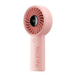 JisuLife Life4 Handheld Portable Small Rechargeable Fan, Battery Capacity: 5000mAh Pink - free shipping - PMC TechLife - Order now!