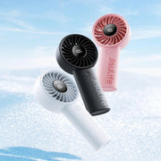 JisuLife Life4 Handheld Portable Small Rechargeable Fan, Battery Capacity: 5000mAh Gray