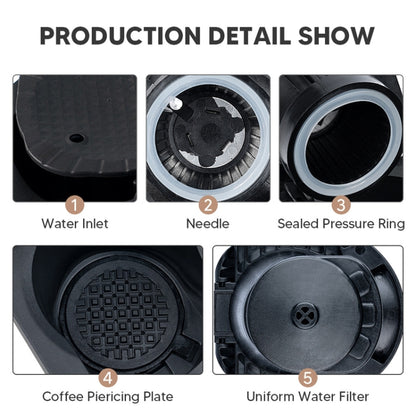 Compatible With Dolce Gusto Coffee Machine To Nespresso iCafilas Capsule Adapter Conversion Tray, Style: Star - Coffee Tools by PMC Jewellery | Online Shopping South Africa | PMC Jewellery | Buy Now Pay Later Mobicred