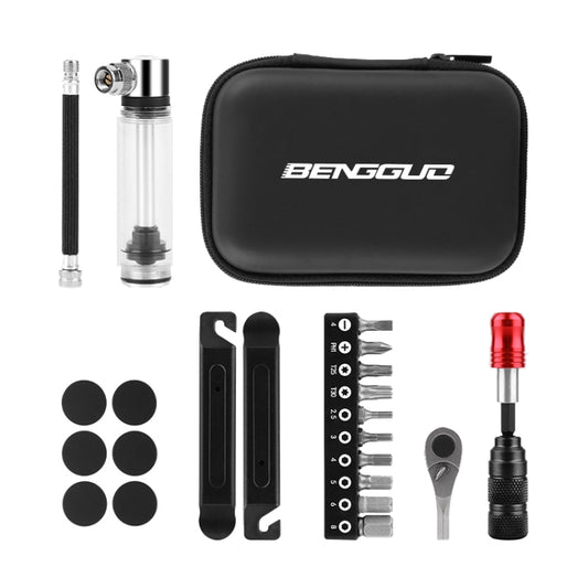 BENGGUO Bicycle Repair Tool Mountain Bike Ratchet Wrench Repair Combination Set, Spec: Set 3 - Maintenance tools by BENGGUO | Online Shopping South Africa | PMC Jewellery | Buy Now Pay Later Mobicred