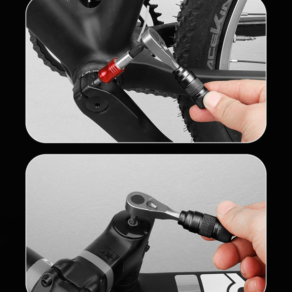 BENGGUO Bicycle Repair Tool Mountain Bike Ratchet Wrench Repair Combination Set, Spec: Set 2