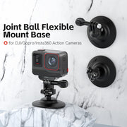 AMagisn Flexible Adhesive Mount for DJI / GoPro HERO / Insta360 Action Camera, Spec: 3 Claws