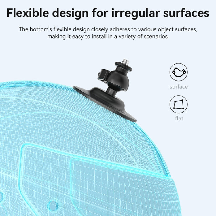 AMagisn Flexible Adhesive Mount for DJI / GoPro HERO / Insta360 Action Camera, Spec: 3 Claws