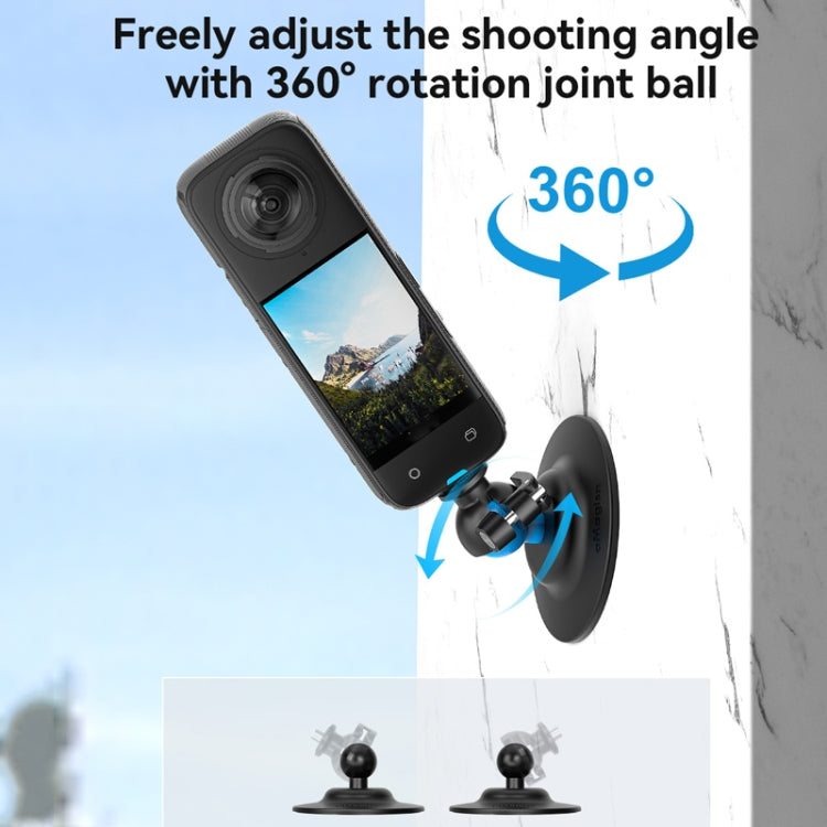 AMagisn Flexible Adhesive Mount for DJI / GoPro HERO / Insta360 Action Camera, Spec: 3 Claws