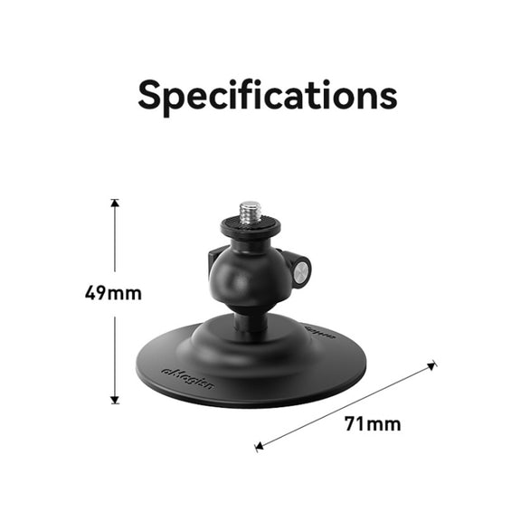 AMagisn Flexible Adhesive Mount for DJI / GoPro HERO / Insta360 Action Camera, Spec: 3 Claws