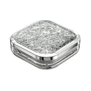 Portable Medicine Dispenser Traveling Carrying Plastic Organizer, Style: Small Transparent Gray