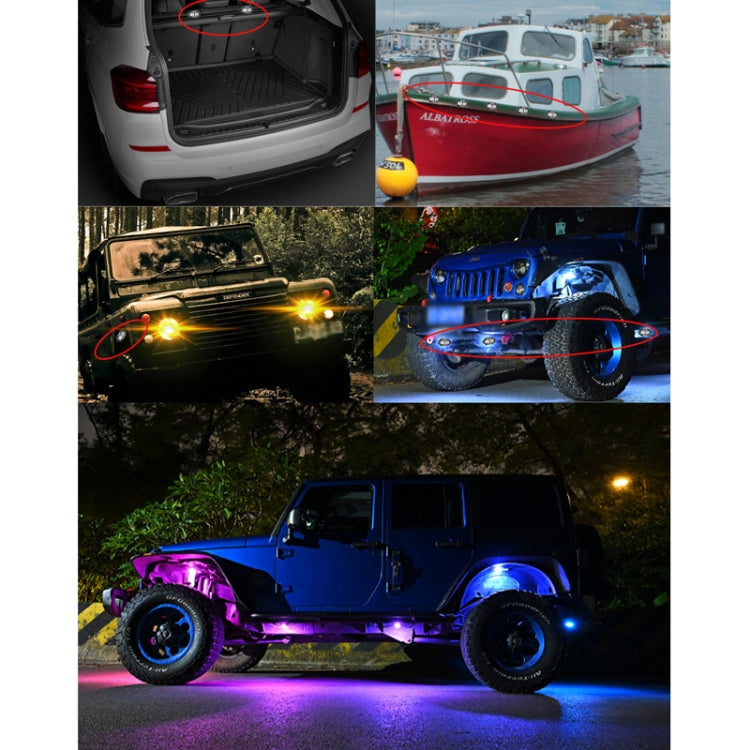10 in 1 Car Chassis Light RGB Colorful Atmosphere Light - free shipping - PMC Jewellery - Order now!