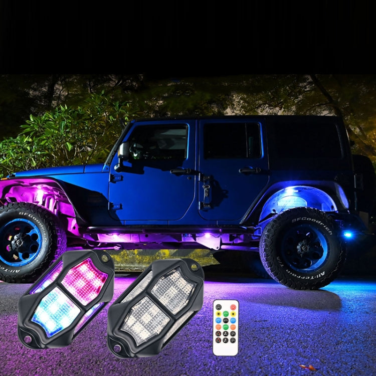 8 in 1 Car Chassis Light RGB Colorful Atmosphere Light