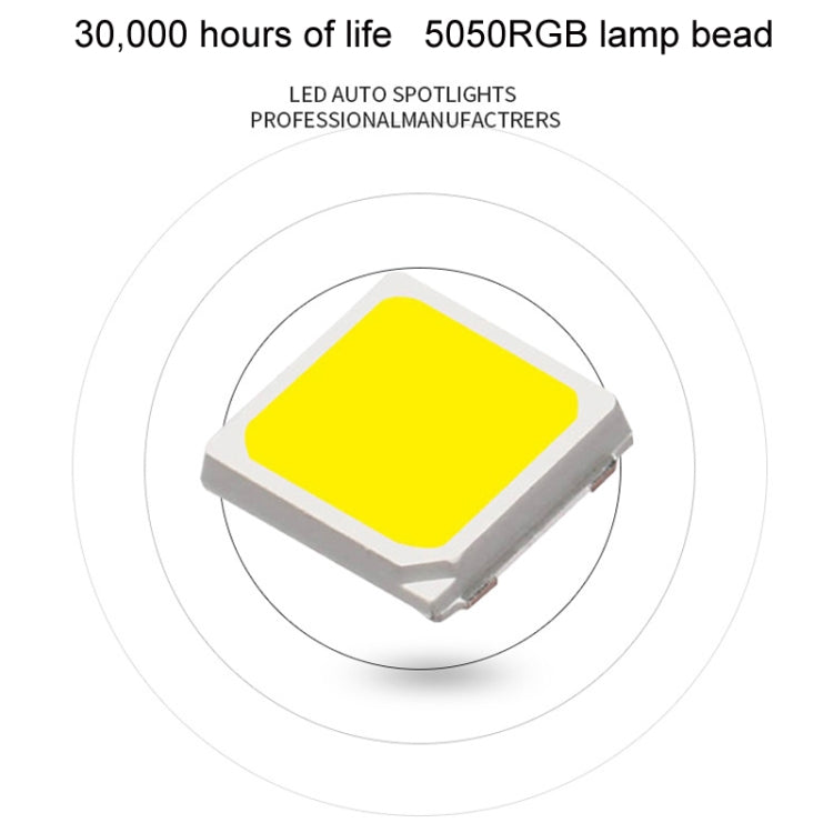 8 in 1 Car Chassis Light RGB Colorful Atmosphere Light