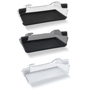 For Tesla Model Y/3 Screen Storage Box, Color: Translucent Black + Black