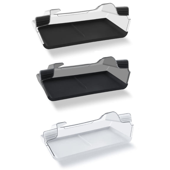 For Tesla Model Y/3 Screen Storage Box, Color: Translucent Black + Black