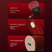 630nm Red Light Massage Comb Scalp Care Liquid Guide Hair Growth Instrument(Red)