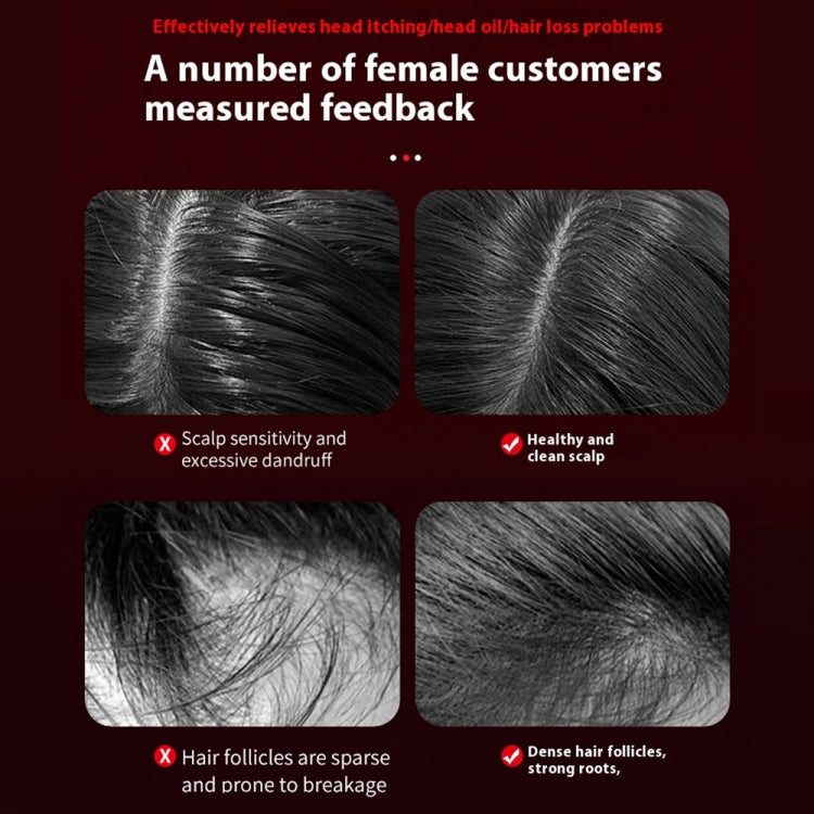 630nm Red Light Massage Comb Scalp Care Liquid Guide Hair Growth Instrument(Deep Gray) - free shipping - PMC TechLife - Order now!