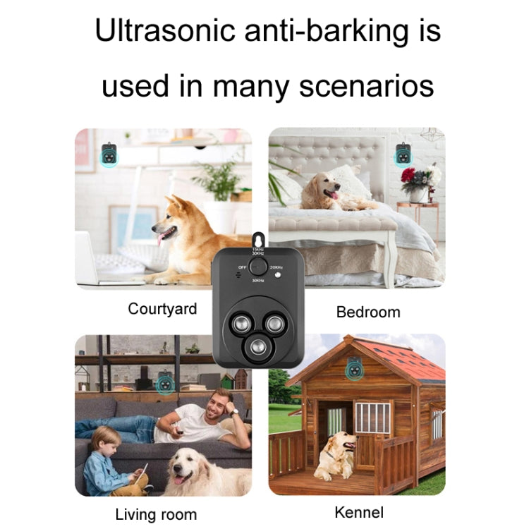 Ultrasonic Bark Stopper Outdoor Noise-Proof Automatic Dog Repellent(G3) - Training Aids by PMC TechLife | Online Shopping South Africa | PMC TechLife | Buy Now Pay Later Mobicred