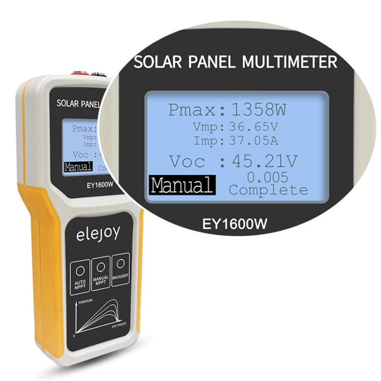 elejoy 1600W MPPT Solar Photovoltaic Panel Multimeter(EY1600W) - free shipping - PMC Jewellery - Order now!