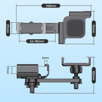 SHUNWEI Car Navigation Screen Floating Mobile Phone Holder, Style: Magnetic Type - free shipping - PMC Jewellery - Order now!